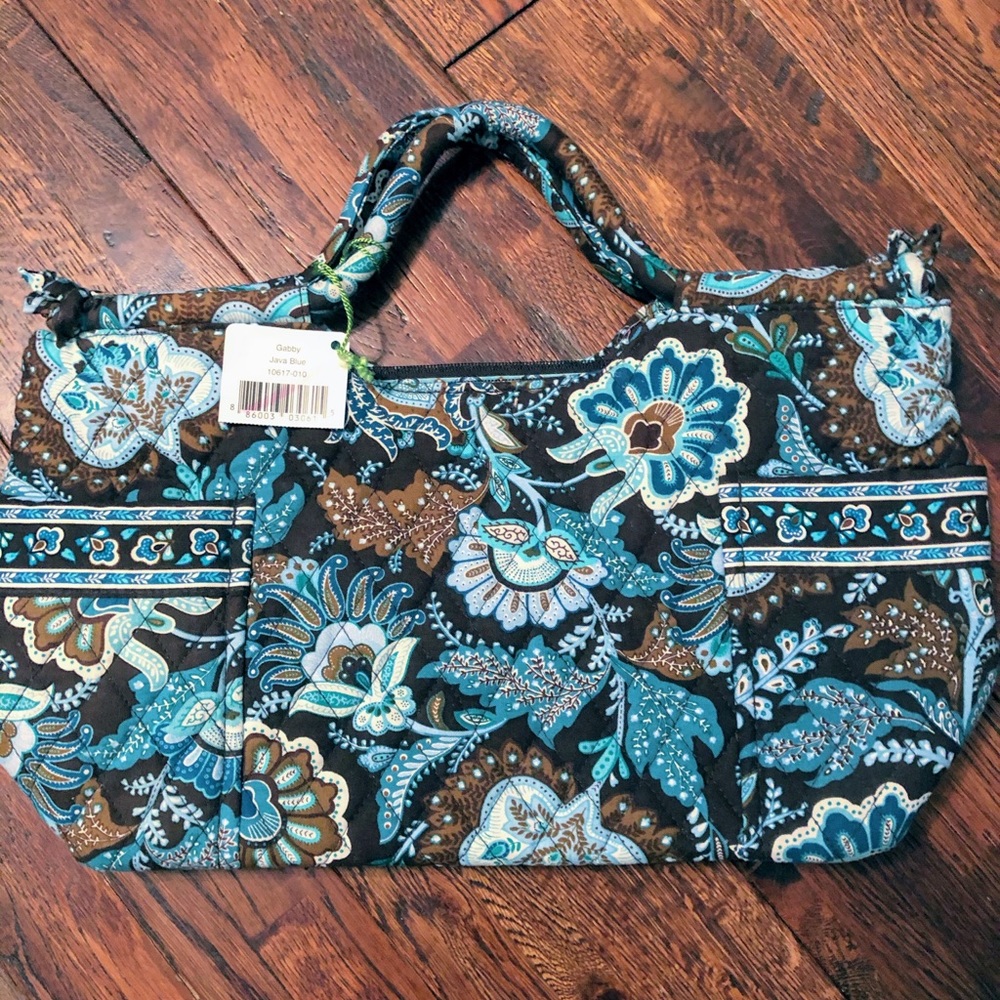 Vera Bradley Gabby purse in Java Blue